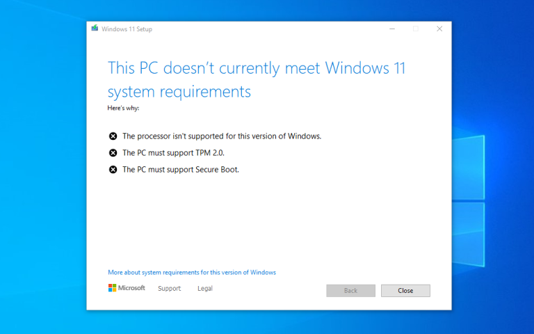 how to install windows 11 on computer that doesn t meet requirements