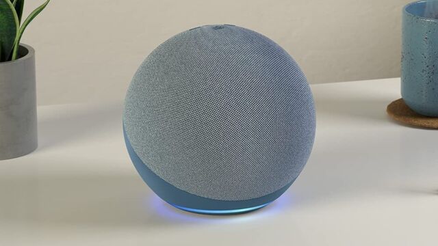 The latest Amazon Echo speaker.