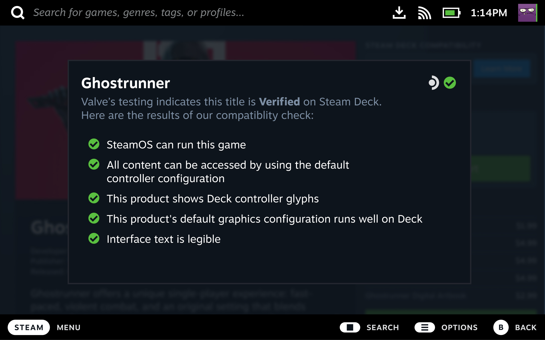 Valve's “Deck Verified” program evaluates which Steam games are