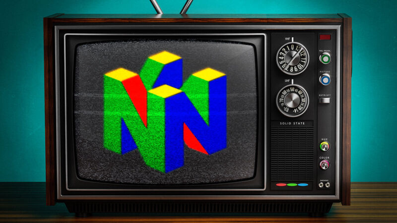 Tv for shop n64