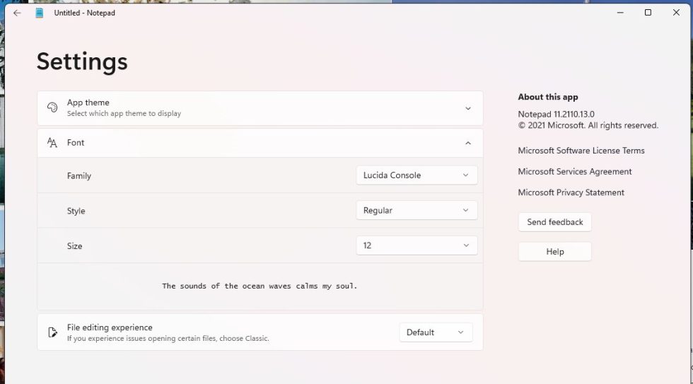 The latest app to get a Windows 11 redesign? The humble Notepad - Ars ...