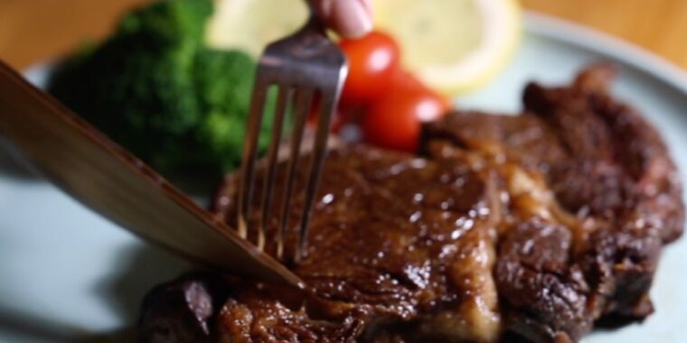 Watch this wooden knife cut effortlessly through juicy, medium-well-done steak - Ars Technica