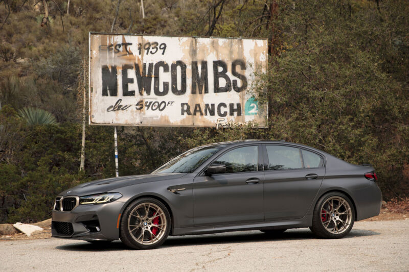 The BMW M5 CS is seriously potent, seriously expensive