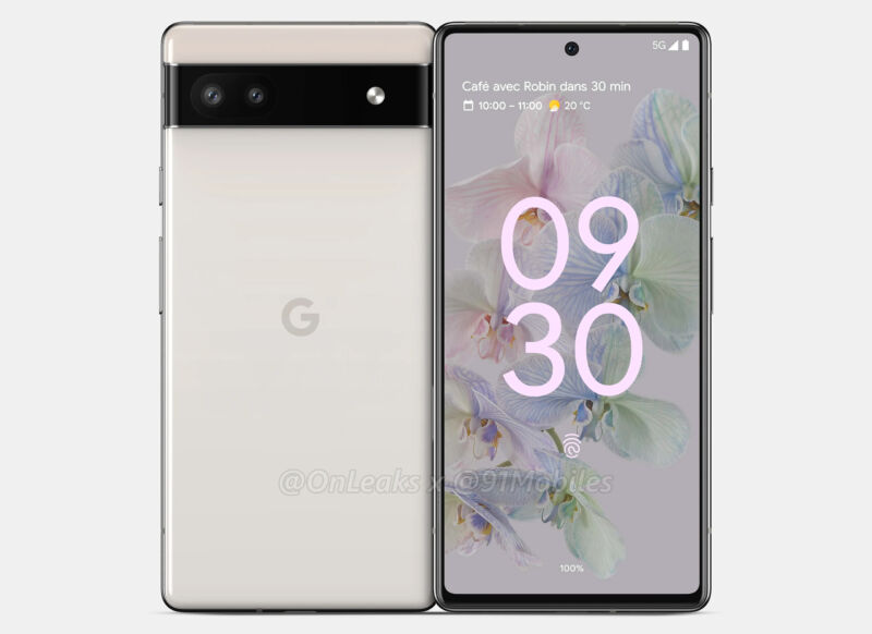 Pixel 6a renders show Google carrying the Pixel 6 design forward | Ars  Technica