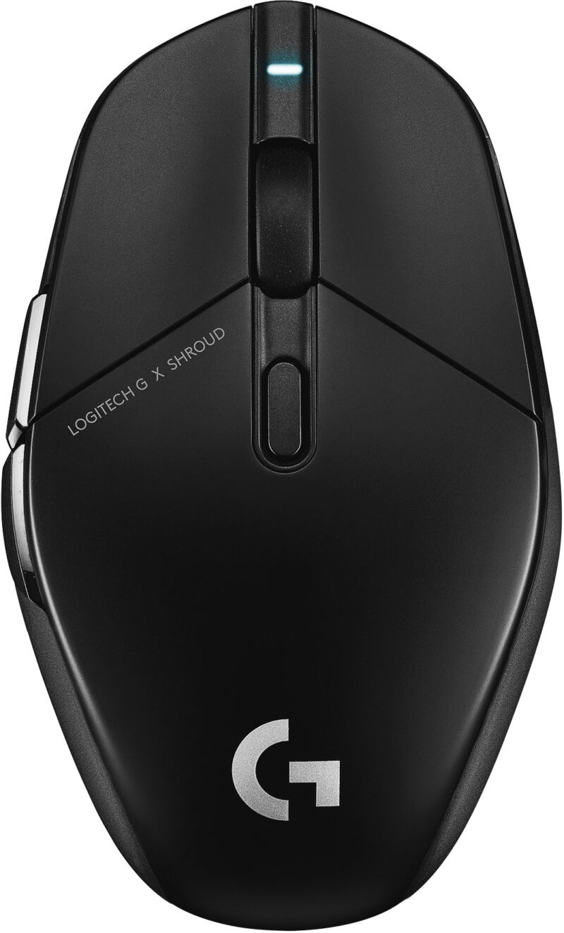  Logitech G G303 Shroud Edition wireless gaming mouse.