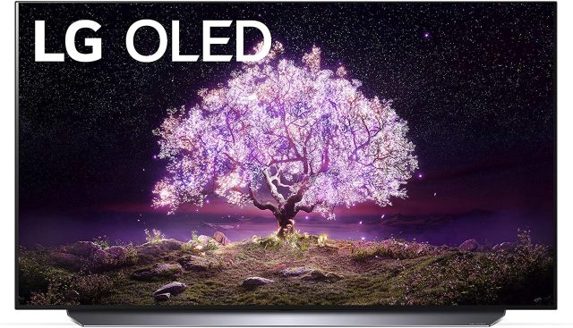 The LG C1 OLED TV.