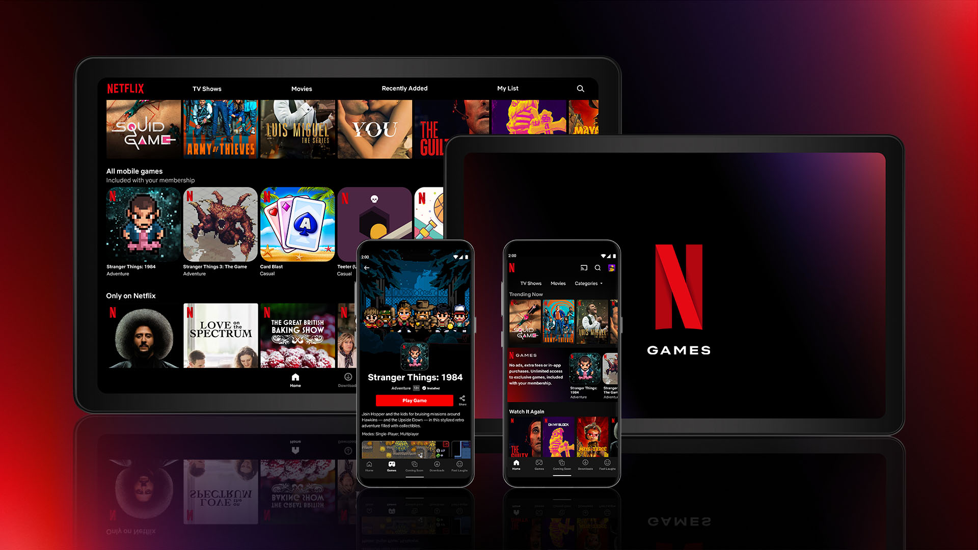 Netflix kommt jetzt mit Android-Videospielen für zahlende Abonnenten