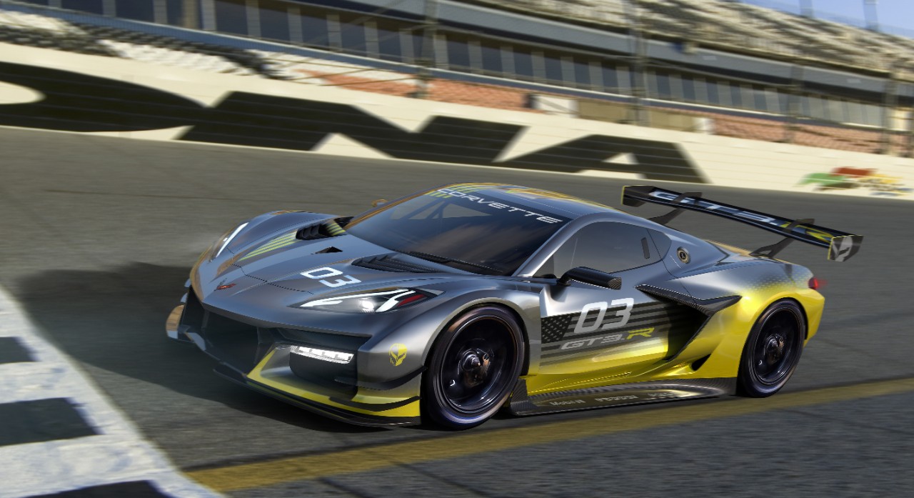 Chevrolet Corvette Z06 GT3.R race car