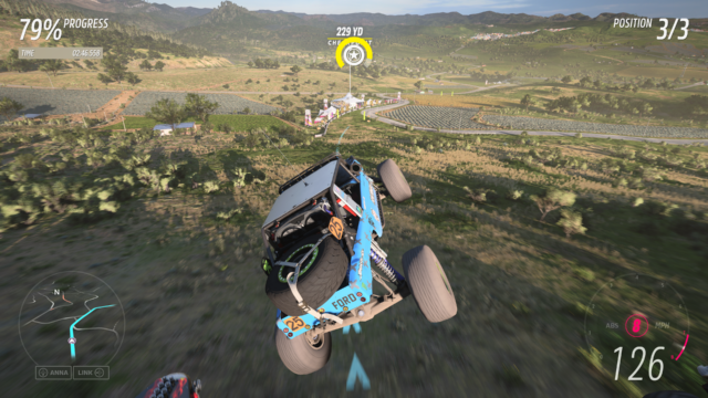 The playful open-world racer <em>Forza Horizon 5</em>.