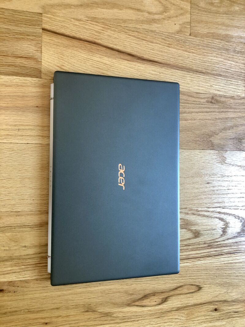 Acer Swift 5 top view