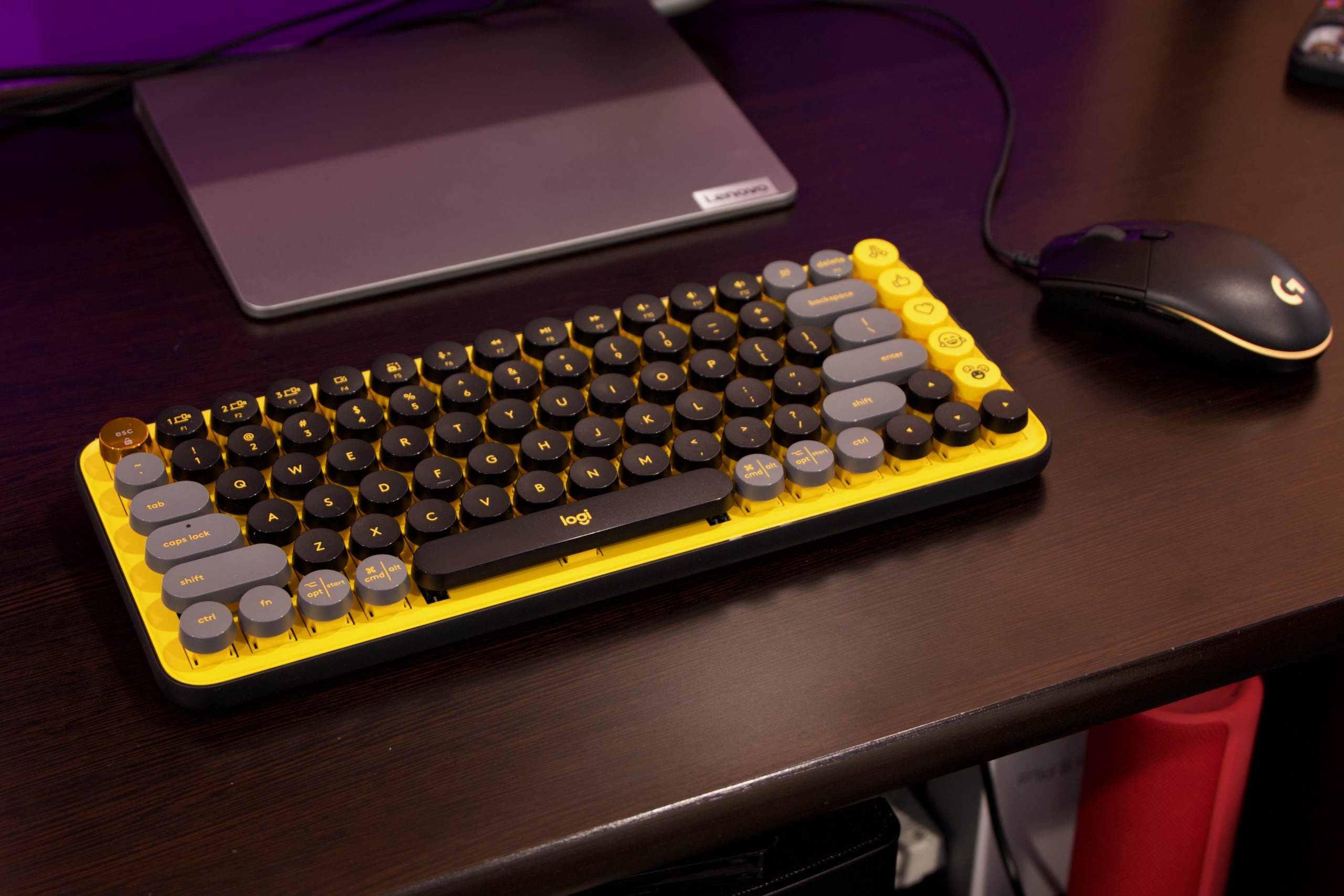 Logitech Pop Keys review: Reliable wireless mechanical keyboard with a  divisive style