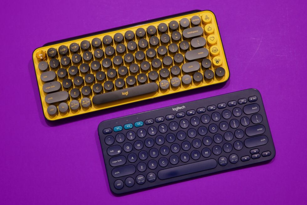 The Pop Keys is a lot like a mechanical version of the Logitech K380 keyboard (though it does cost three times as much). 