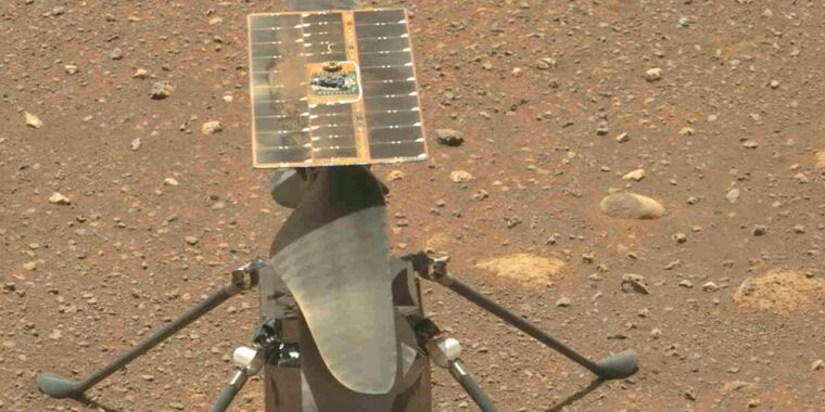 Lo straordinario elicottero su Marte, Ingenuity, non volerà più