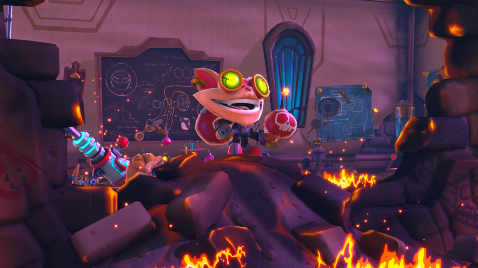 Ziggs is ready to blast to the beat. 