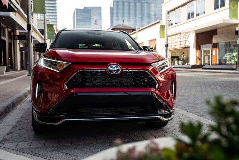 The $38,350 Toyota RAV4 Prime is one of the most in-demand plug-in hybrid EVs on sale today. 