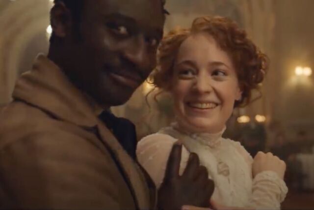 Ibrahim Koma and Leonie Benesch co-star as Passepartout and Abigail Fix, respectively 