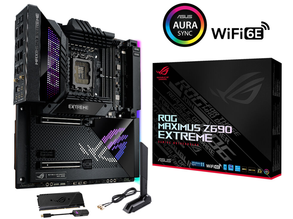 At $1,100, the flashy Asus ROG Maximus Z690 Extreme costs as much as a nice laptop all by itself.