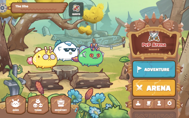 Les jeux NFT actuels comme <em>Axie Infinity</em> servent de preuve de concept pour le 