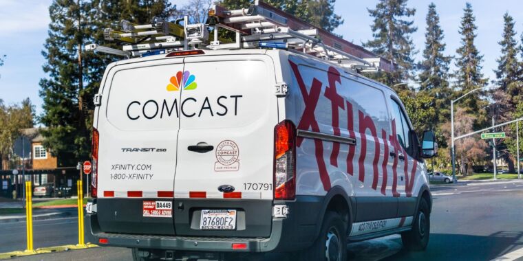 Comcast quiere que los usuarios de Internet paguen más porque el crecimiento de clientes se ha estancado