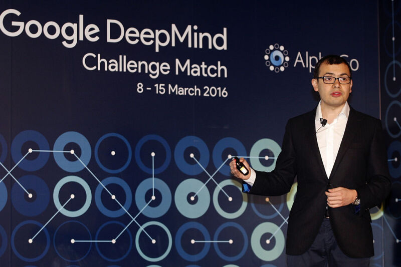 Demis Hassabis, CEO of Google's artificial intelligence (AI) startup DeepMind, speaks during a press conference on March 8, 2016 in Seoul, South Korea.