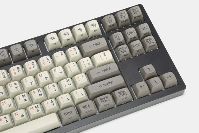 Vous Pouvez Obtenir Les Keycaps Avec Ou Sans Caractères Anglais.