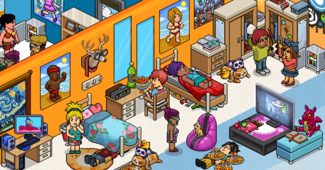 Is Habbo Hotel a metaverse? Well... kind of?