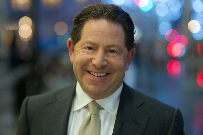 Activision Blizzard CEO Bobby Kotick, as seen in a 2012 promotional photo.