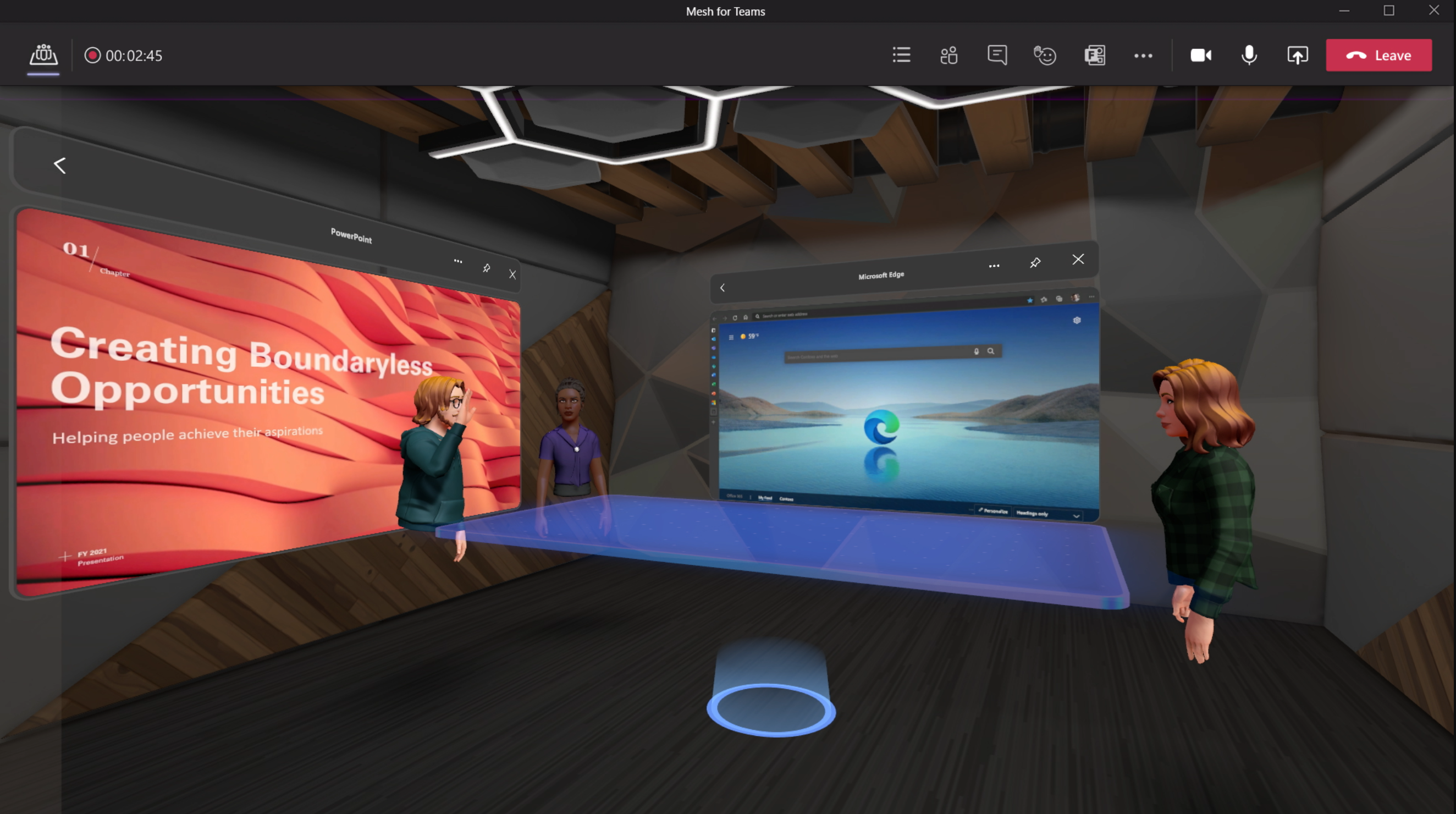 with mesh for teams, microsoft plans to bring 3d workspaces to remote workers in 2022 | ars technica