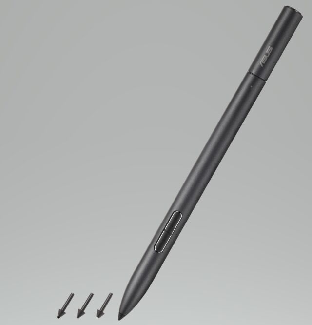 Asus Pen 2.0 con puntas intercambiables.