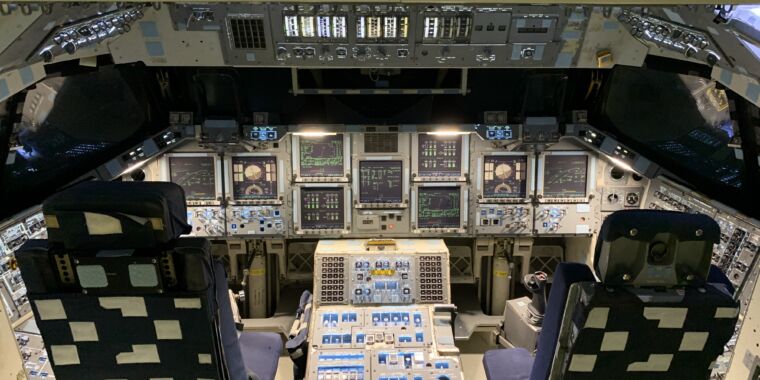 Saving The Shuttle Simulator It Was An Artifact That Needed To Be Preserved Ars Technica