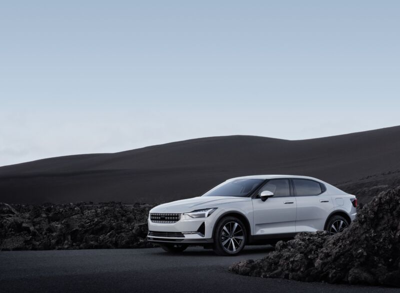The single-motor version of the Polestar 2 just achieved a 270-mile range rating from the EPA.