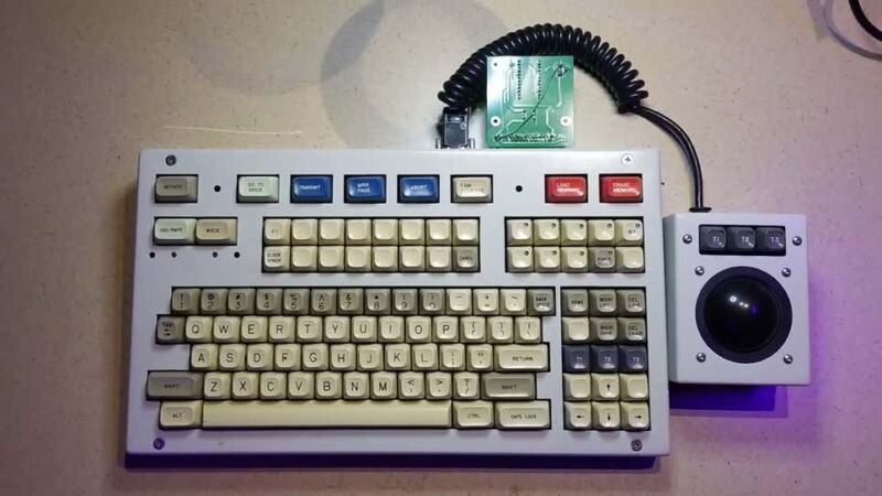 Nuclear Keyboard on white background