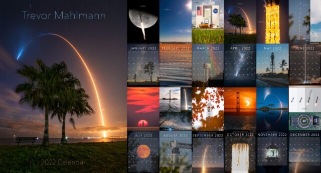 A sampling of calendar images from Trevor Mahlmann.