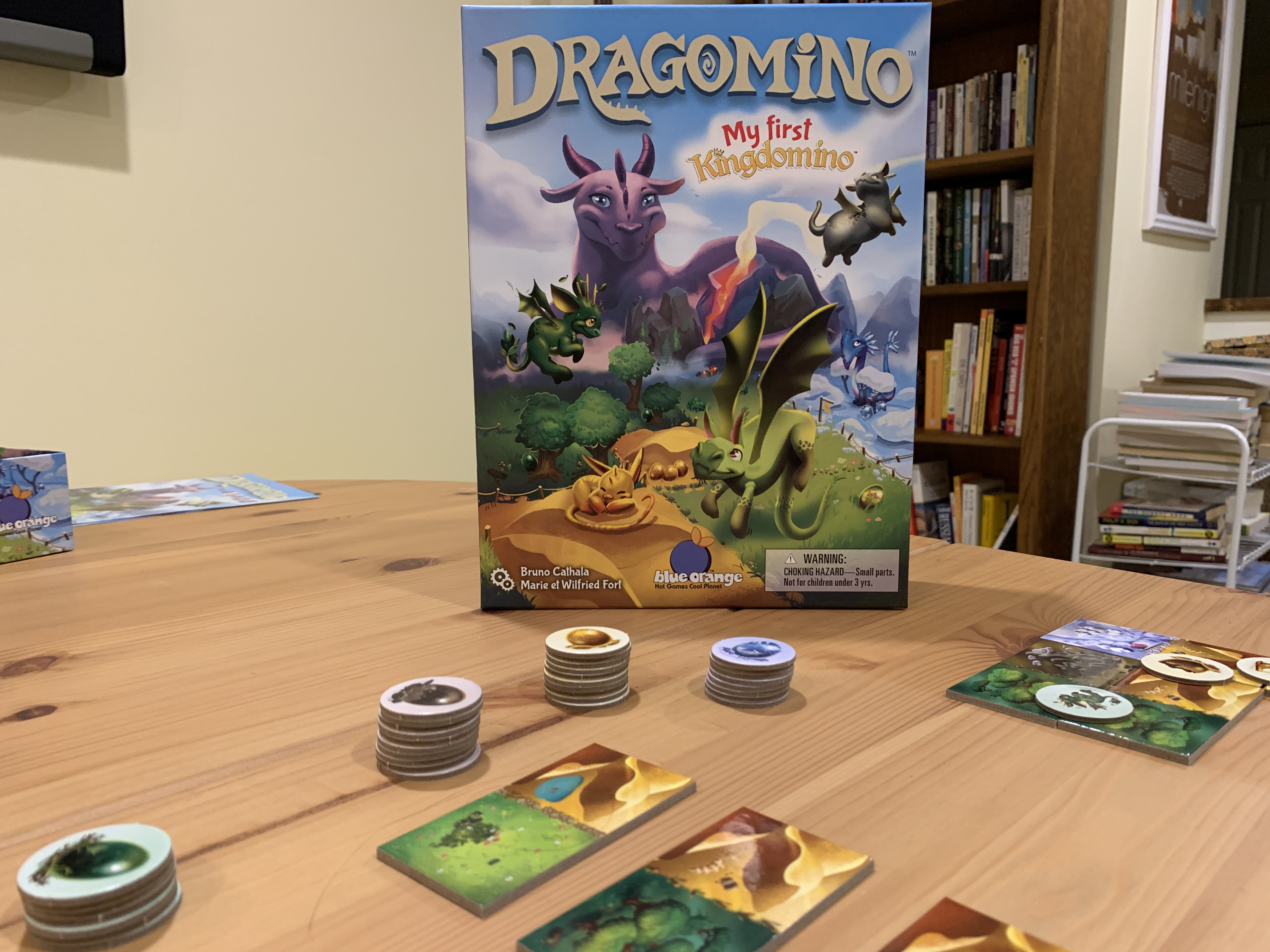 Dragomino Board Game My First Kingdomino 2020 Blue Orange Games
