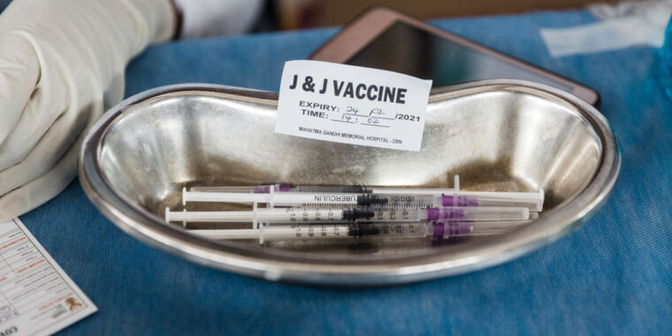New data on using J&J vaccine to boost itself