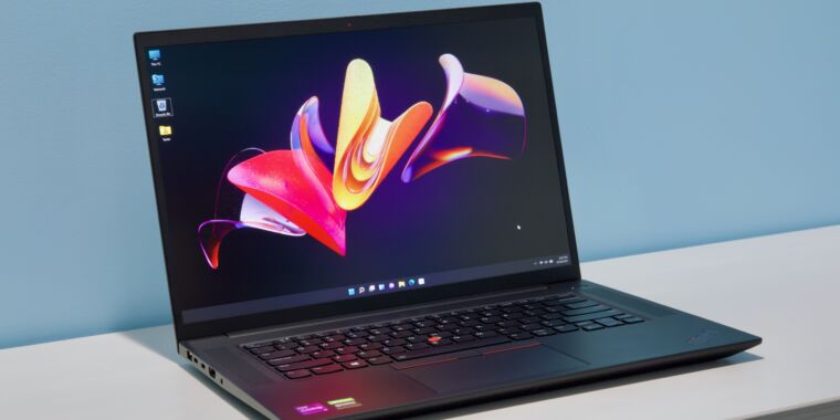 Review: Lenovo's ThinkPad X1 Extreme Gen 4 is a powerful laptop with heat problems | Ars Technica