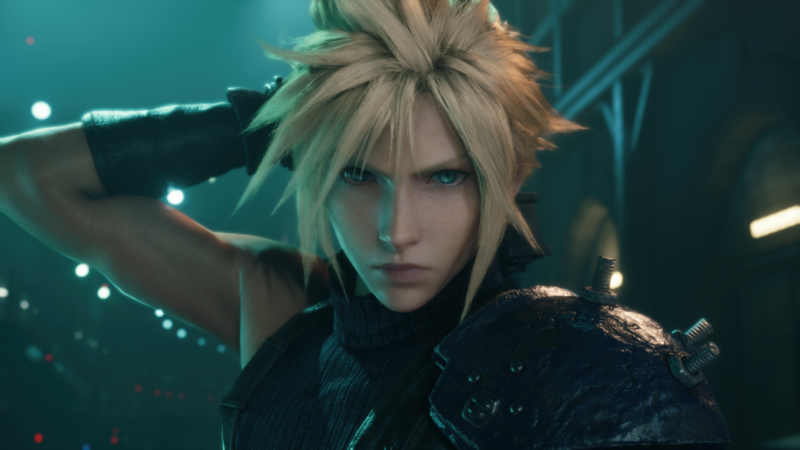 Cloud Strife is finally on PC again, and this image is taken directly from real-time rendering in the new PC port.