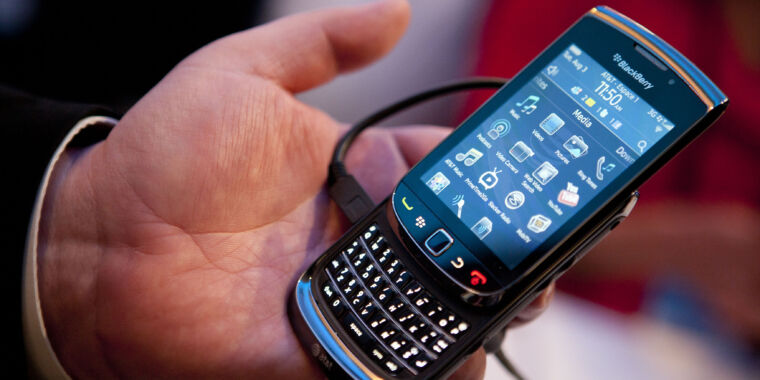 El fin de la línea finalmente para los dispositivos BlackBerry