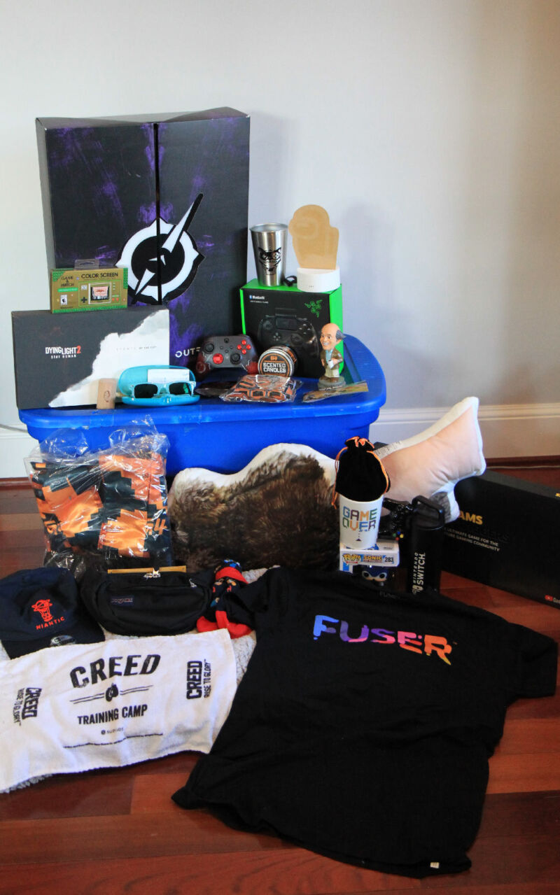 Just some of the prizes available in this year's Ars Technica Charity Drive Sweepstakes