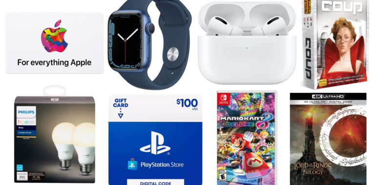 Today’s best deals: Apple Watch Series 7, gaming gift cards, and more thumbnail