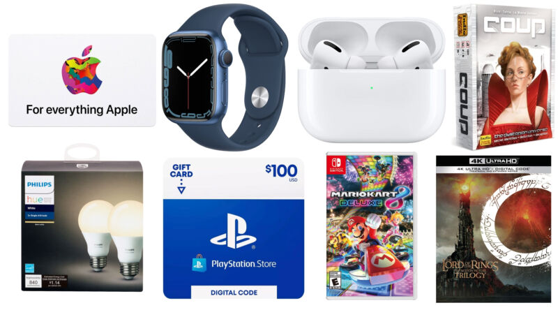  Apple Watch Series 7, gaming gift cards, and more