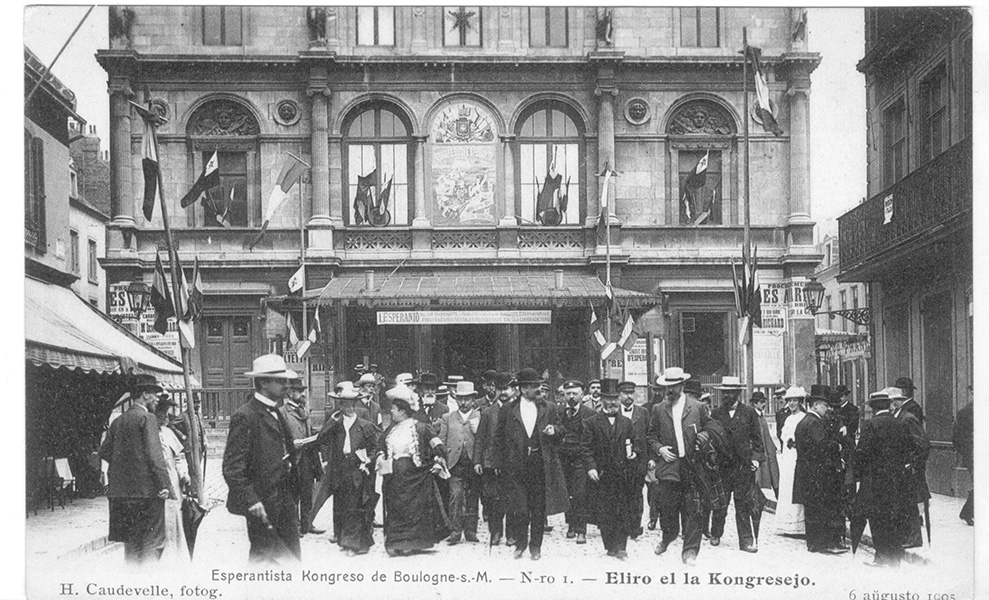 Picture from Esperanto Congress in 1905