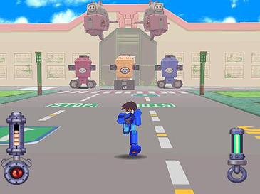 Dealing with Bonne family antics in the original <em>Mega Man Legends</em>. 