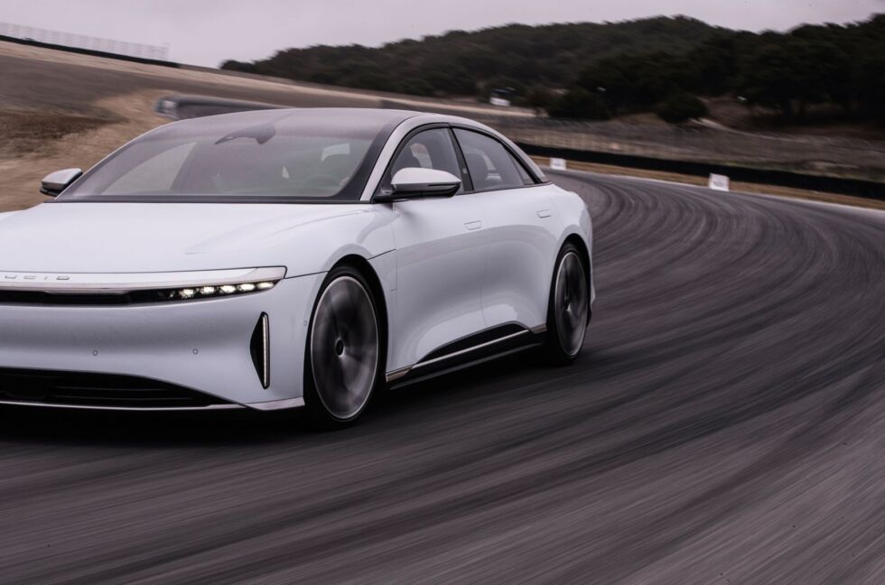 The Lucid Air was the first EV to be equipped with Pirelli's new HL tire as original equipment.