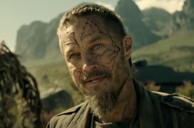 Mithraic survivor Marcus (Travis Fimmel) seems to be devolving into one of the strange creatures Mother and Father first encountered in S1.