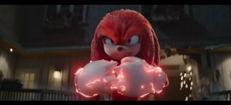 Since I don't have any witty rejoinders to offer about Knuckles' live-action CGI debut, I will instead suggest you look up comedian Jackee's response to Idris Elba being cast as the character's voice. It's NSFW, is all I'll say.