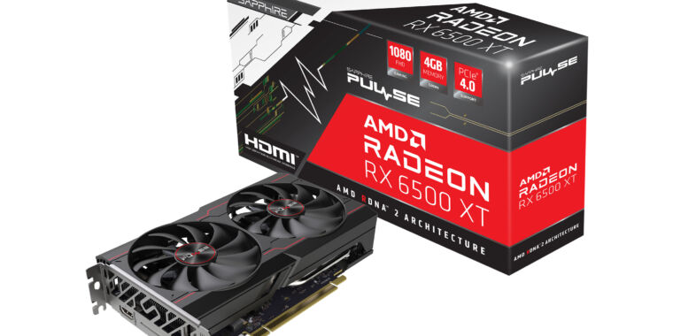 The reviews are in: AMD’s mining-averse RX 6500 XT also isn’t great at gaming – Ars Technica