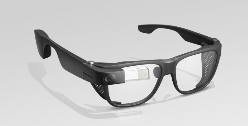 Promotional image of AR glasses.