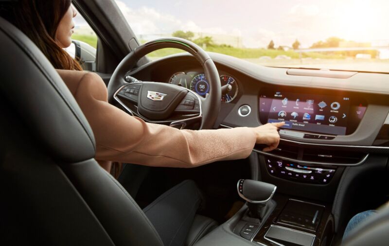 GM's Super Cruise system is tightly geofenced to divided-lane highways and only operates if the system can determine that the human in the driver's seat is paying attention to the road ahead, ready to respond if there's a problem.