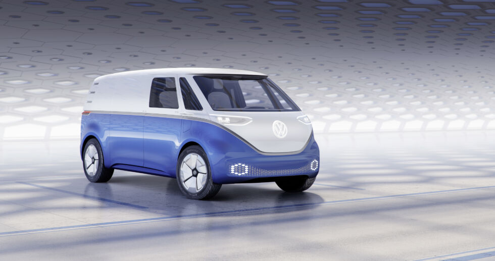 Europeans will also be offered a commercial version of the electric van.